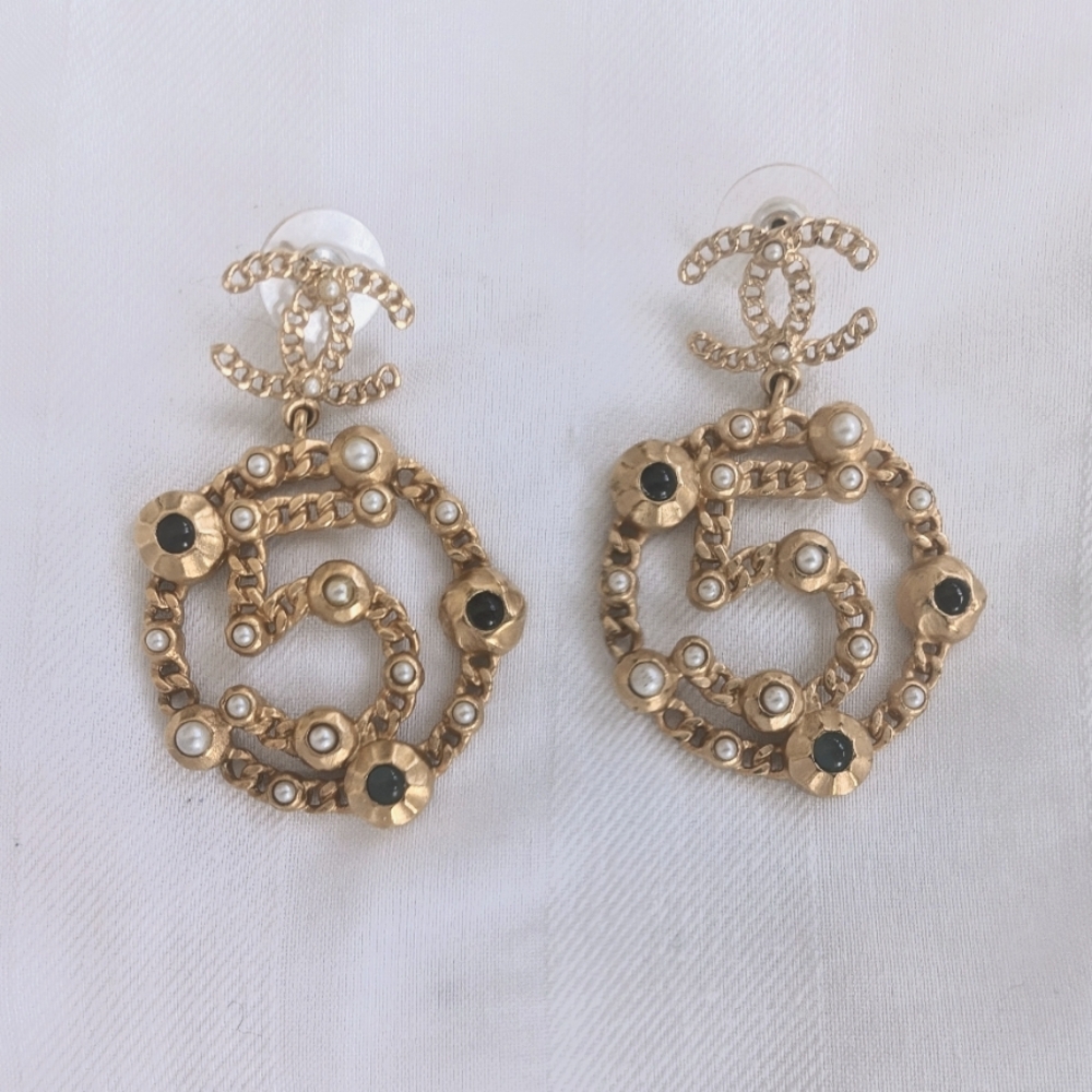 Chanel Gold  Earrings